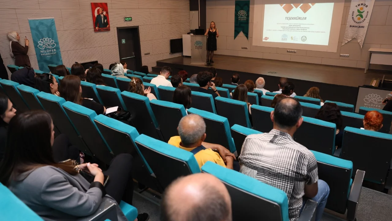 Nilüfer'de güvenli gıda semineri düzenlendi
