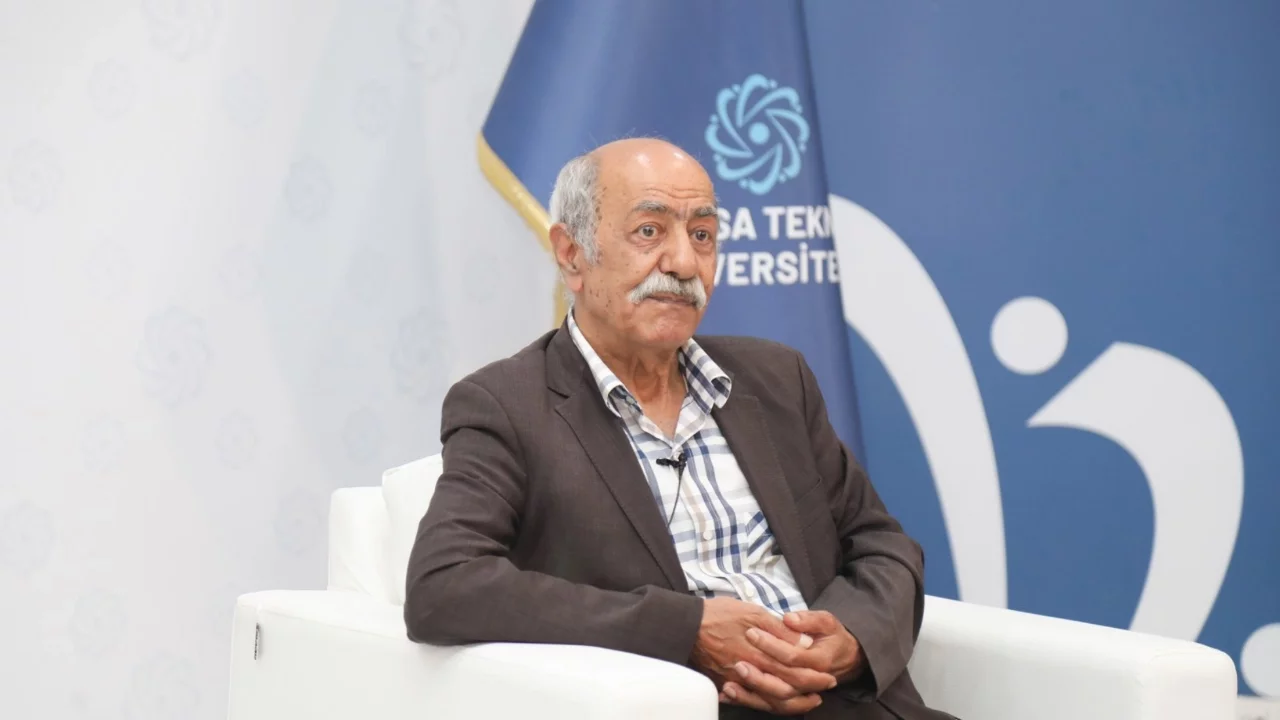 Bursa Teknik Üniversitesi'nin konuğu Fuat Başar: Bilimde ilerlemeyen sanatta da ilerleyemez
