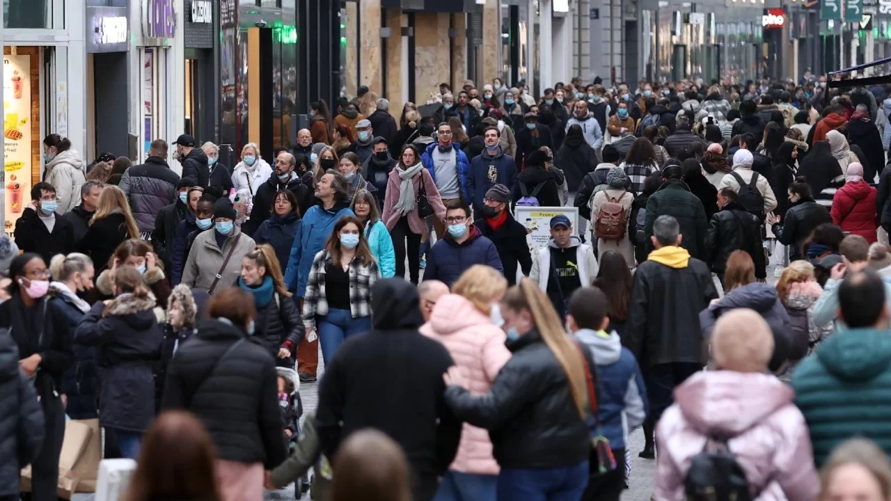 Brüksel'in nüfusu 2025'te yalnızca 39 kişi arttı
