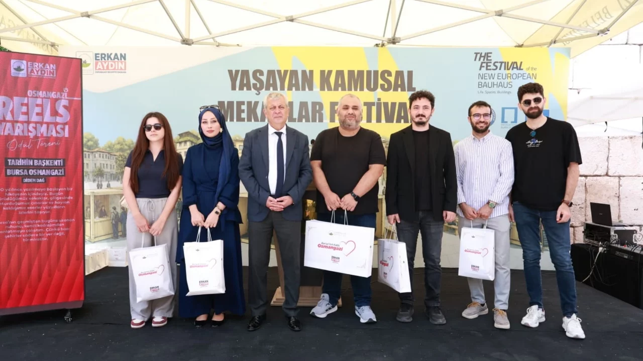 Osmangazi Reels Yarışması'nın kazananları ödüllerine kavuştu
