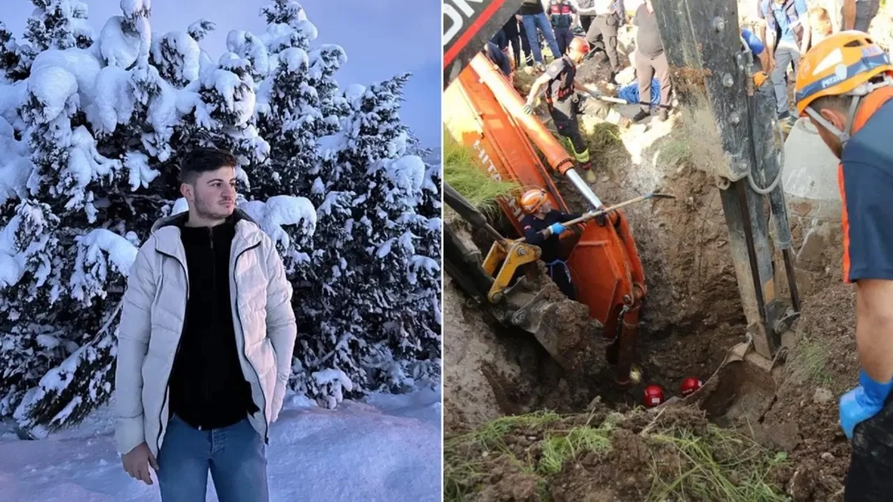 Kanalizasyon çalışmasında toprak altında kalan 19 yaşındaki işçi hayatını kaybetti