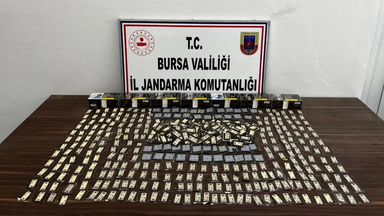Bursa'da kaçakçılık operasyonu: 6 kişi yakalandı