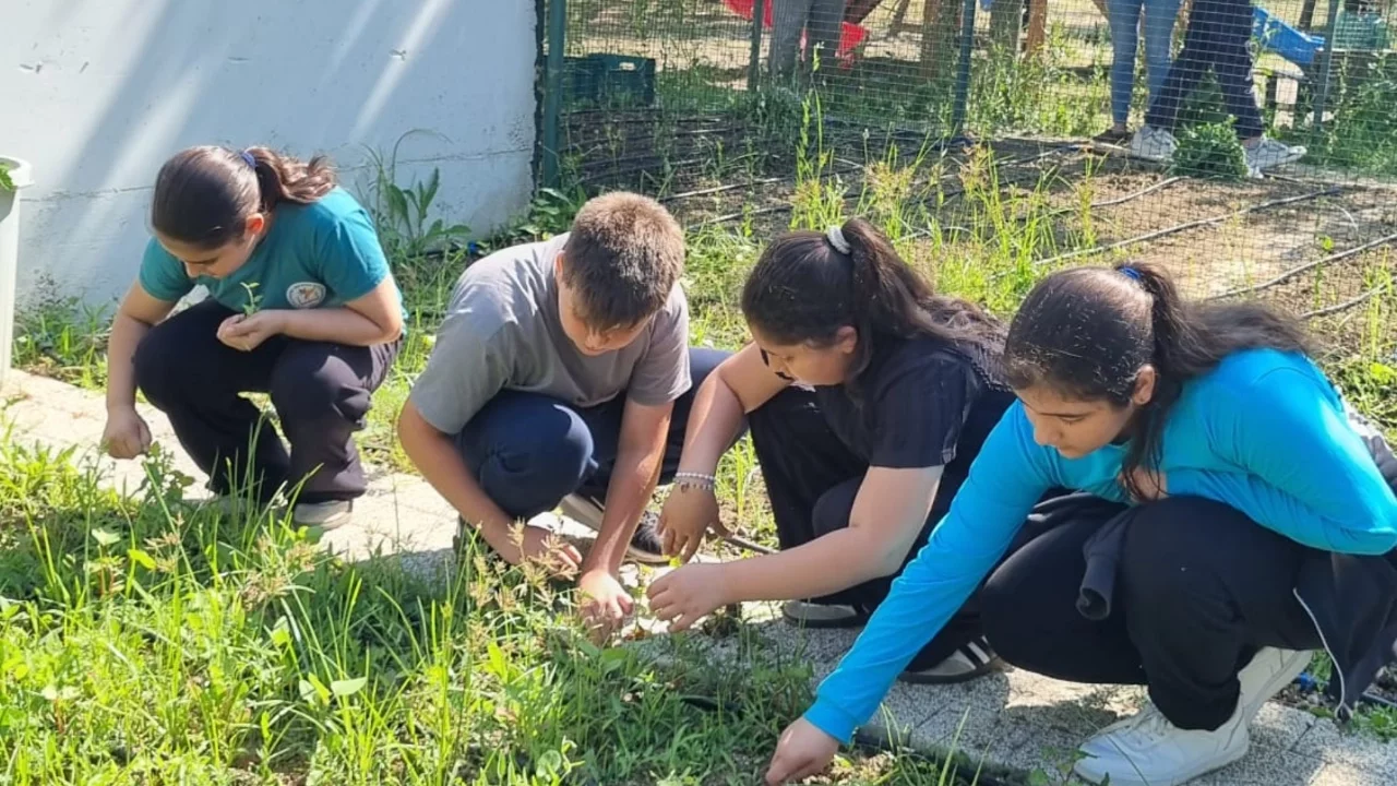 Nilüfer'de öğrenciler kendi bitkilerini yetiştirecek