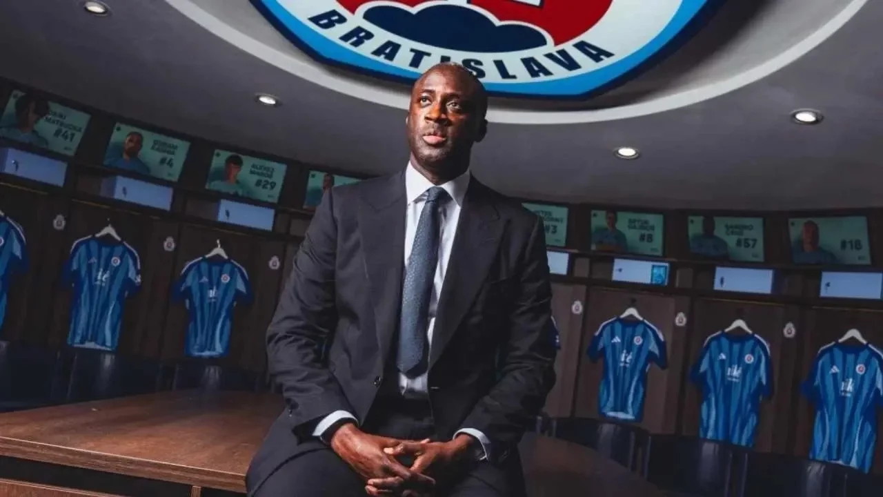 Yaya Toure, Slovan Bratislava'nın teknik direktörü oldu
