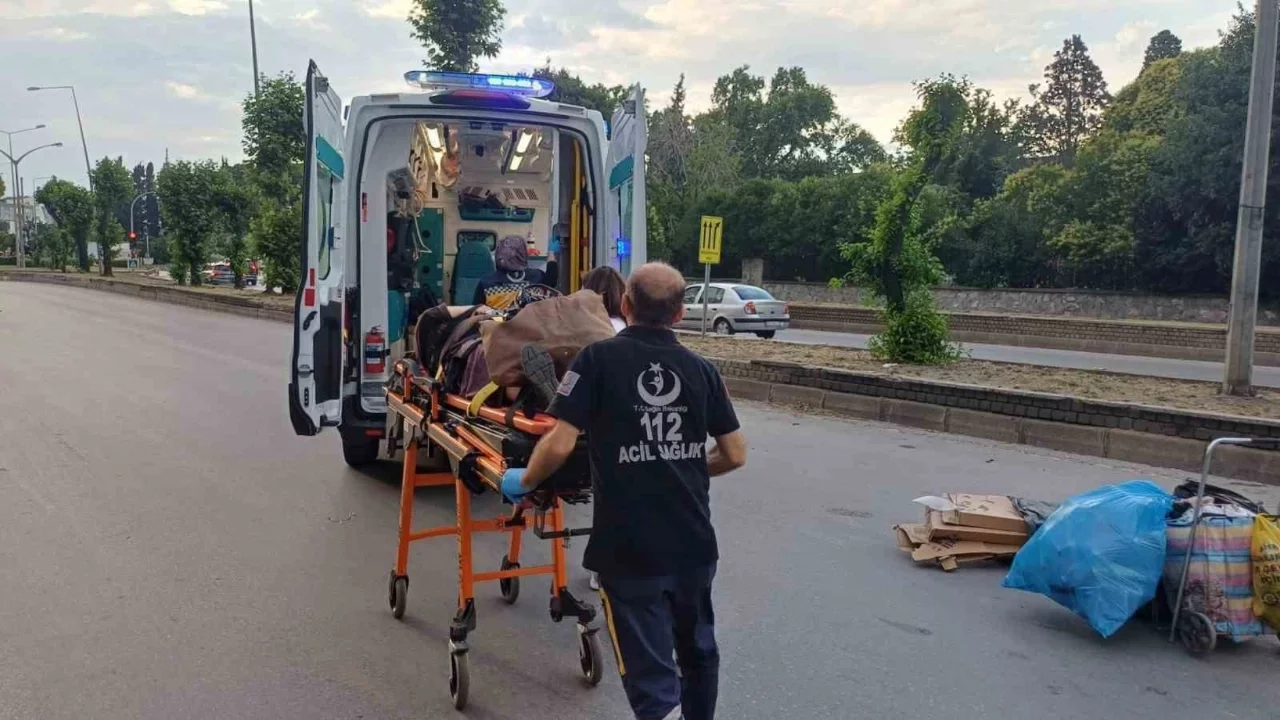 Aydın'da trafiğe kapalı alanda kaza: 1 yaralı