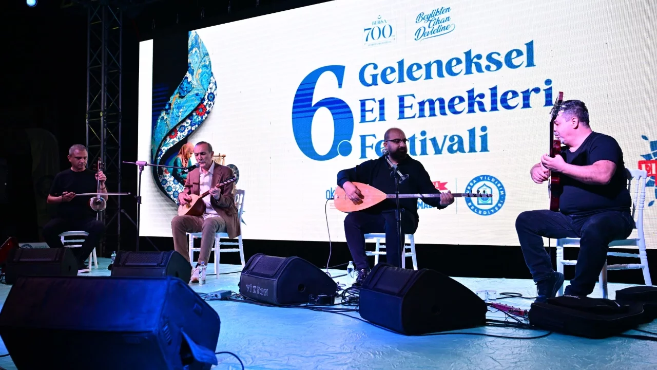 Yıldırım'da Geleneksel 6. El Emekleri Festivali Bursa'ya renk kattı