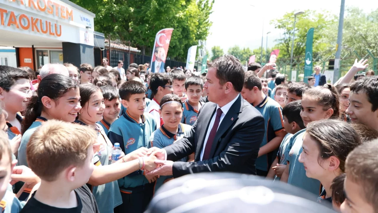 Osmangazi'de çocuklar için güvenli okul sokağı oluşturuldu