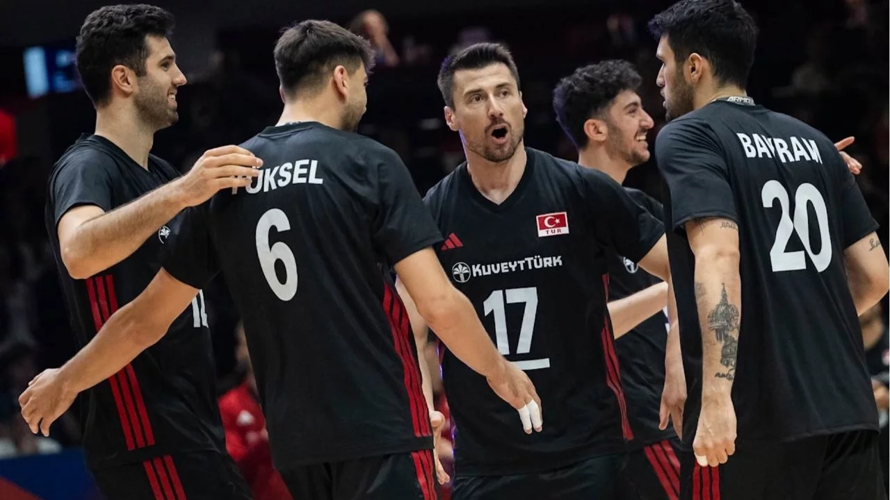A Milli Erkek Voleybol Takımı, Kanada'yı yendi