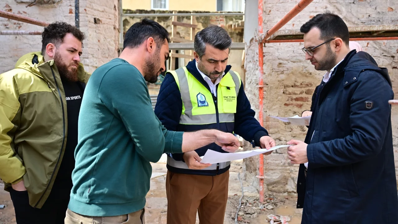 Yıldırım Belediyesi tarafından hazırlanan Setbaşı Sanat Merkezi projesinde çalışmalar sürüyor