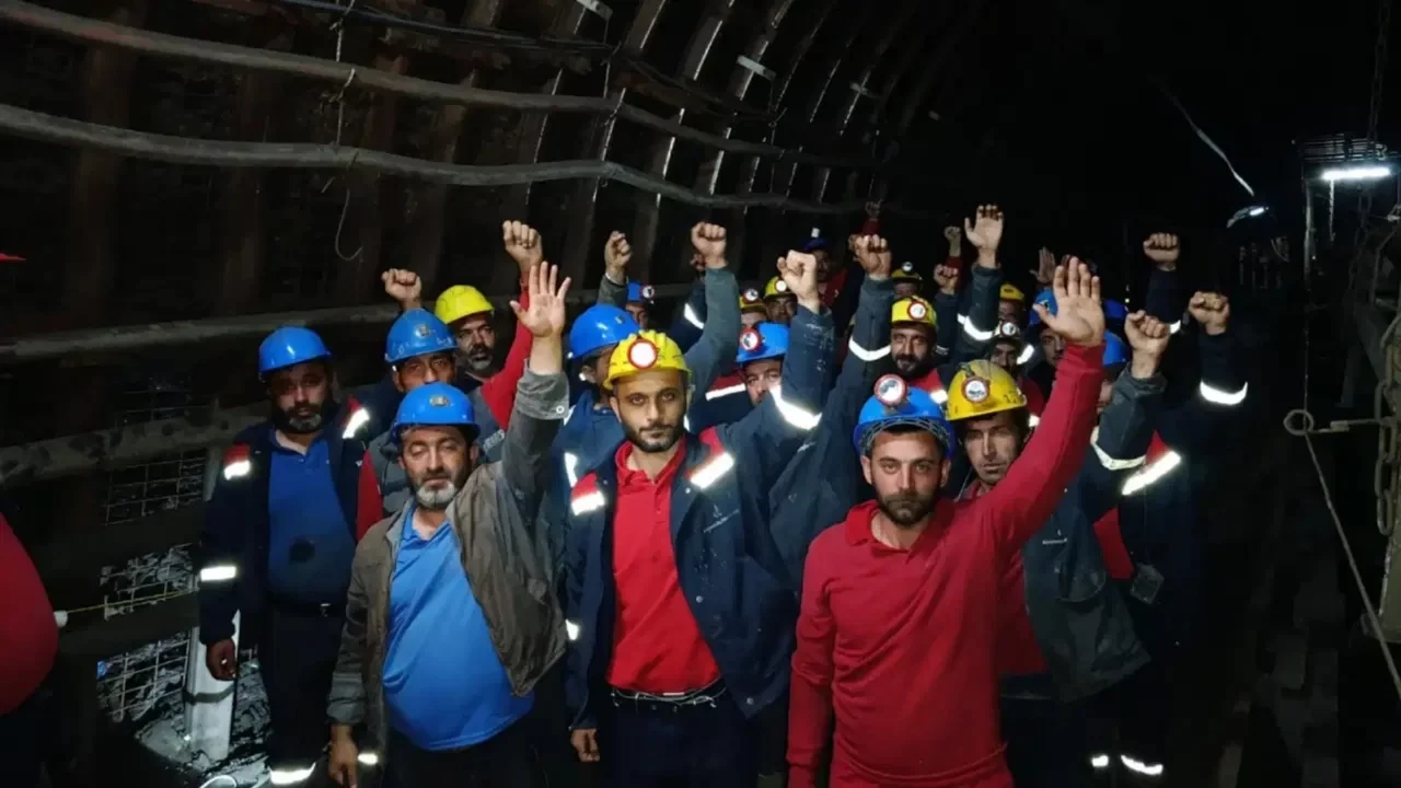 Özşen Madencilik eylemi 27'nci gününde... TİP Genel Başkanı Erkan Baş: 'Bu mücadele hepimizin mücadelesi'