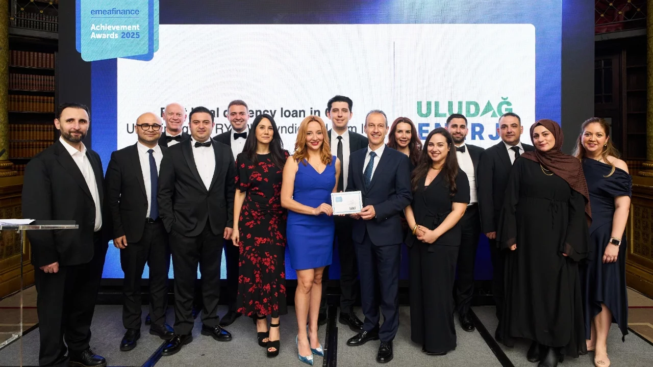 Uludağ Enerji Grubu'na Uluslararası Finansman Ödülü'ne layık görüldü