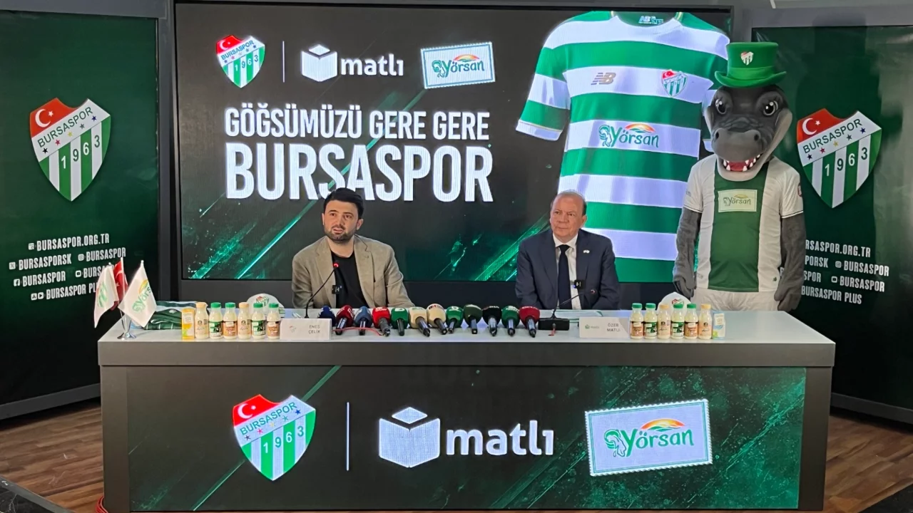 Bursaspor'a 70 milyonluk forma göğüs sponsorluğu