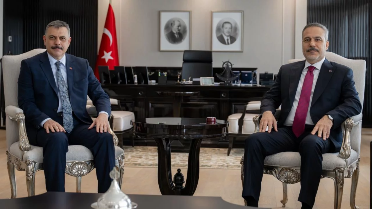 Bakan Fidan, İçişleri Bakanı Çiftçi ile görüştü
