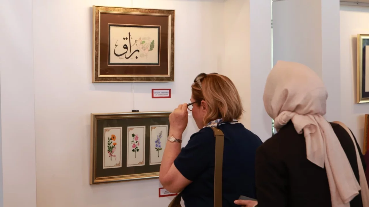 Osmangazi'de minyatür sanatının zarafeti sergilendi