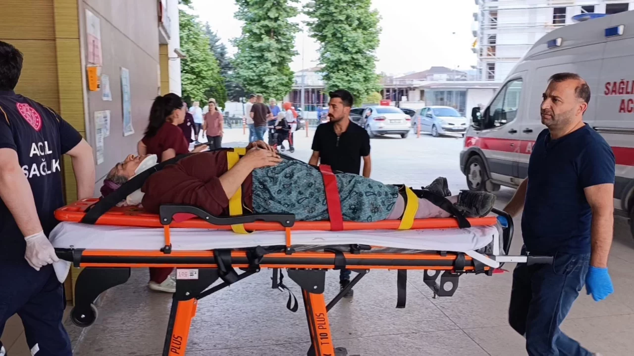 Bursa'da kiraz toplamak için çıktığı ağaçtan düşen kadın yaralandı