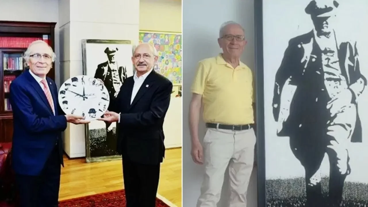 Ünlü ressamdan 'butlan' tepkisi: CHP Genel Merkezi'ne verdiği Atatürk tablolarını geri aldı