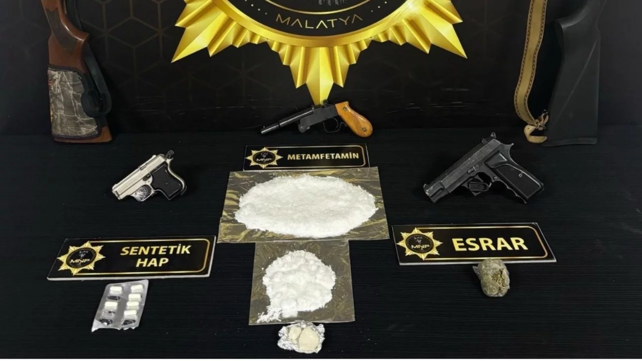 Malatya'da uyuşturucu operasyonu: 7 tutuklama