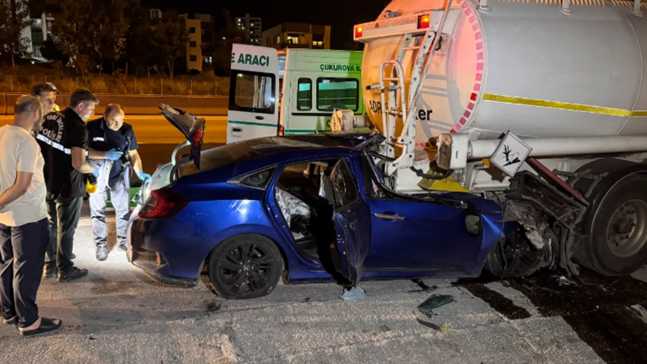 Emniyet şeridinde feci kaza! Baba öldü, 2 çocuk yaralandı