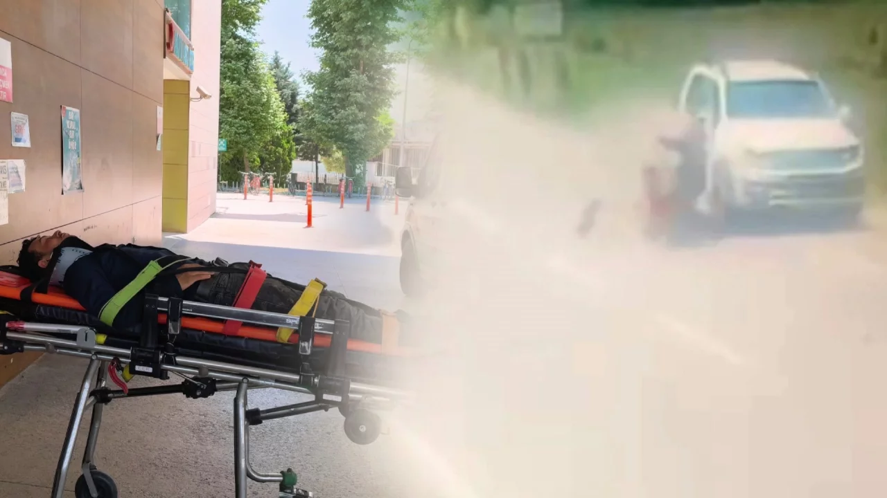 Bursa'da kamyonet ile motosiklet böyle çarpıştı: 1 ağır yaralı