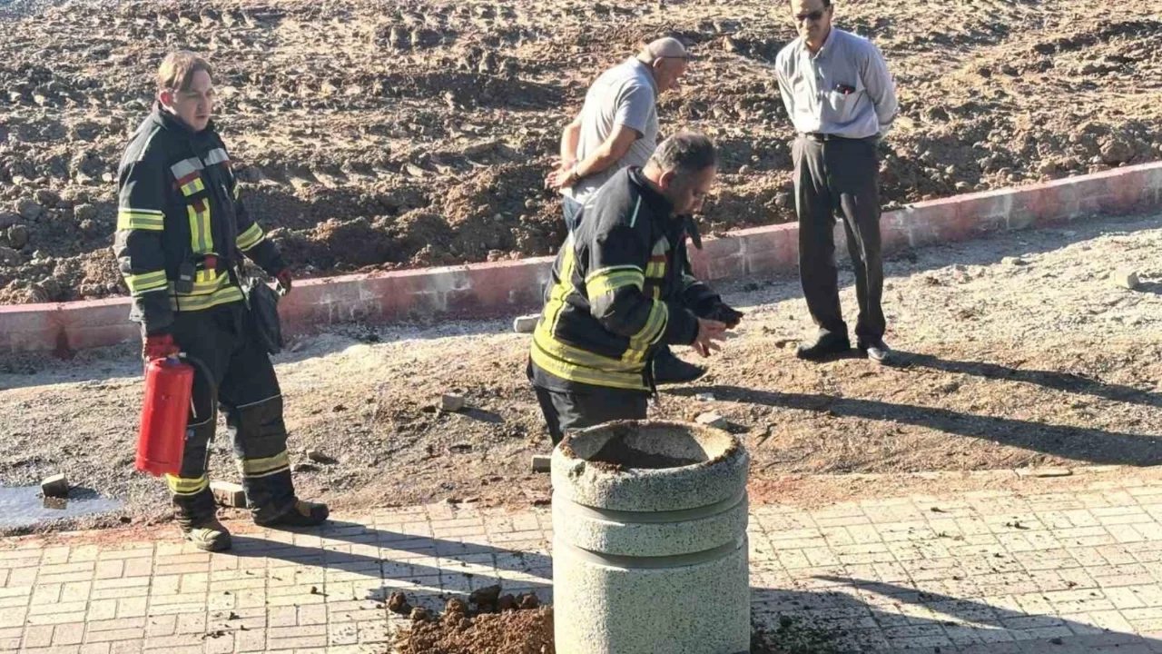 Kütahya'da vatandaşların dikkati facianın önüne geçti