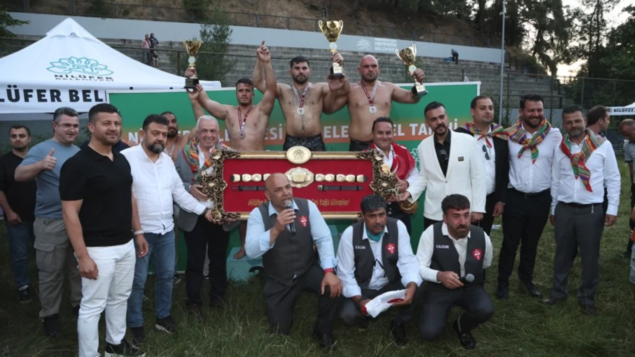 64. Geleneksel Çalı Güreşleri'nde başpehlivan Erkan Taş, güreş ağası Mustafa Cebeci oldu