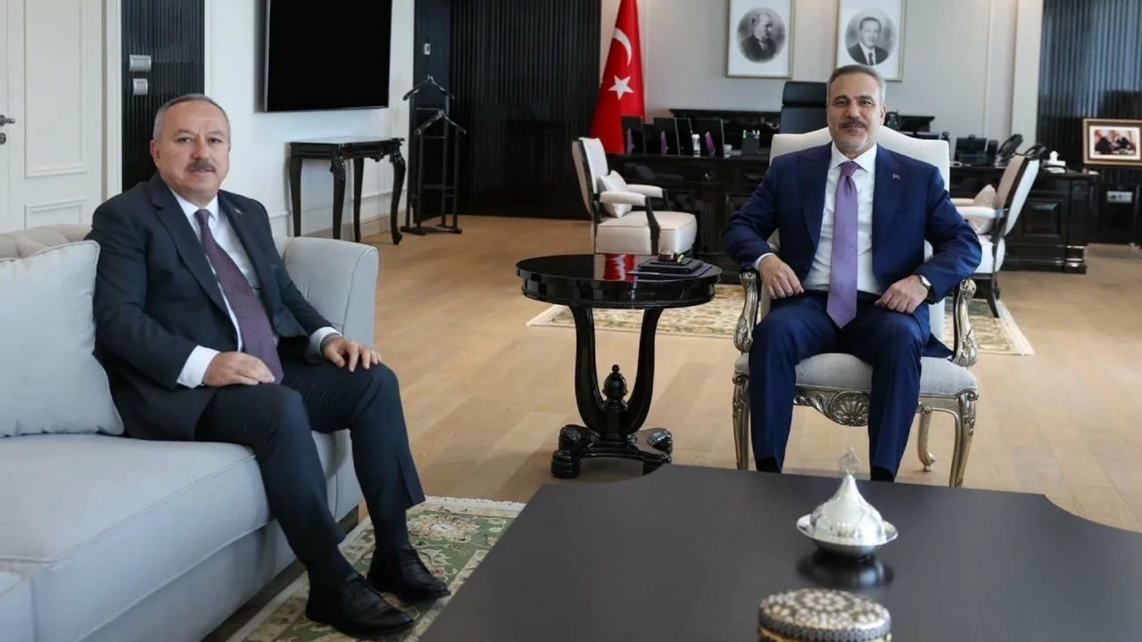 Bakan Fidan ile Emniyet Genel Müdürü Ali Fidan bir araya geldi