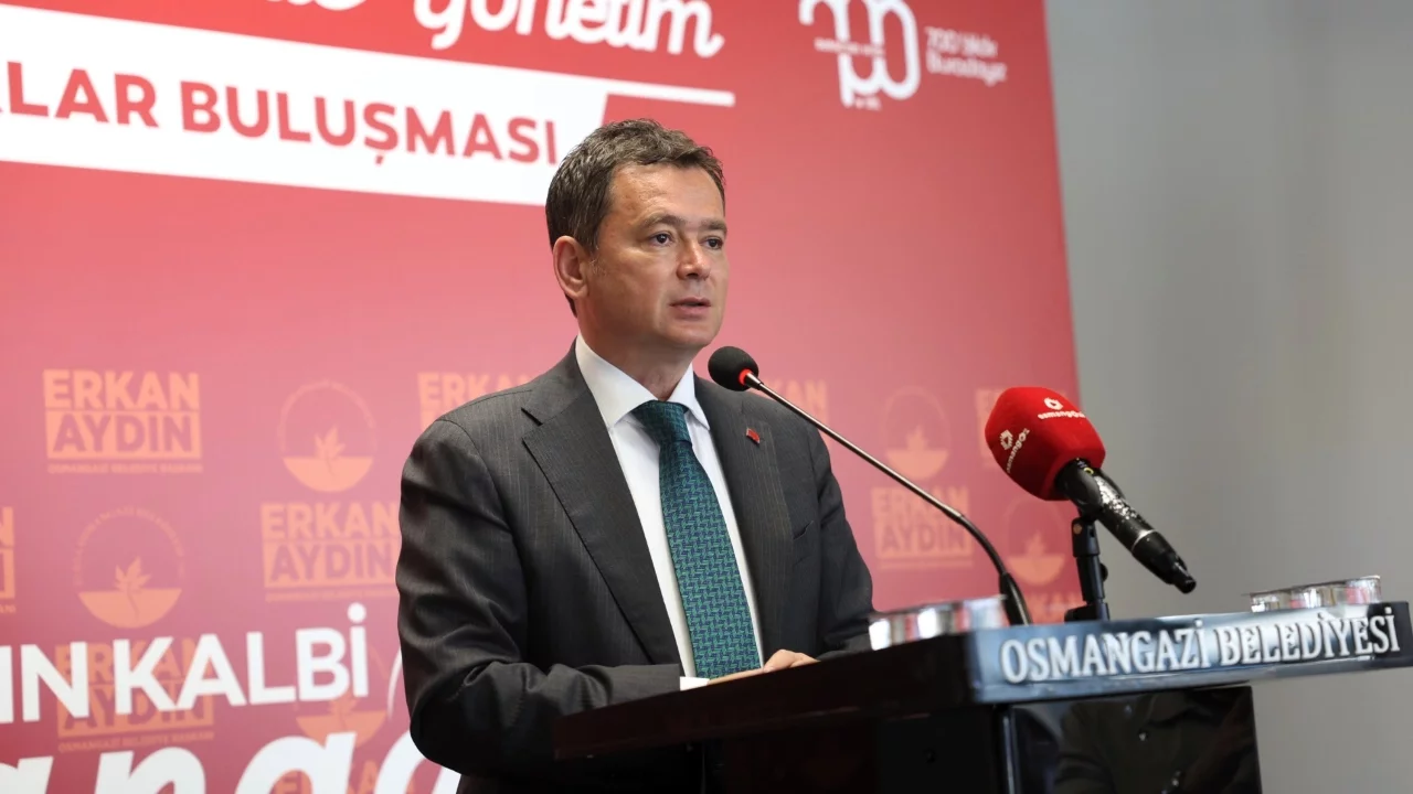Osmangazi Belediye Başkanı Aydın muhtarlarla buluştu