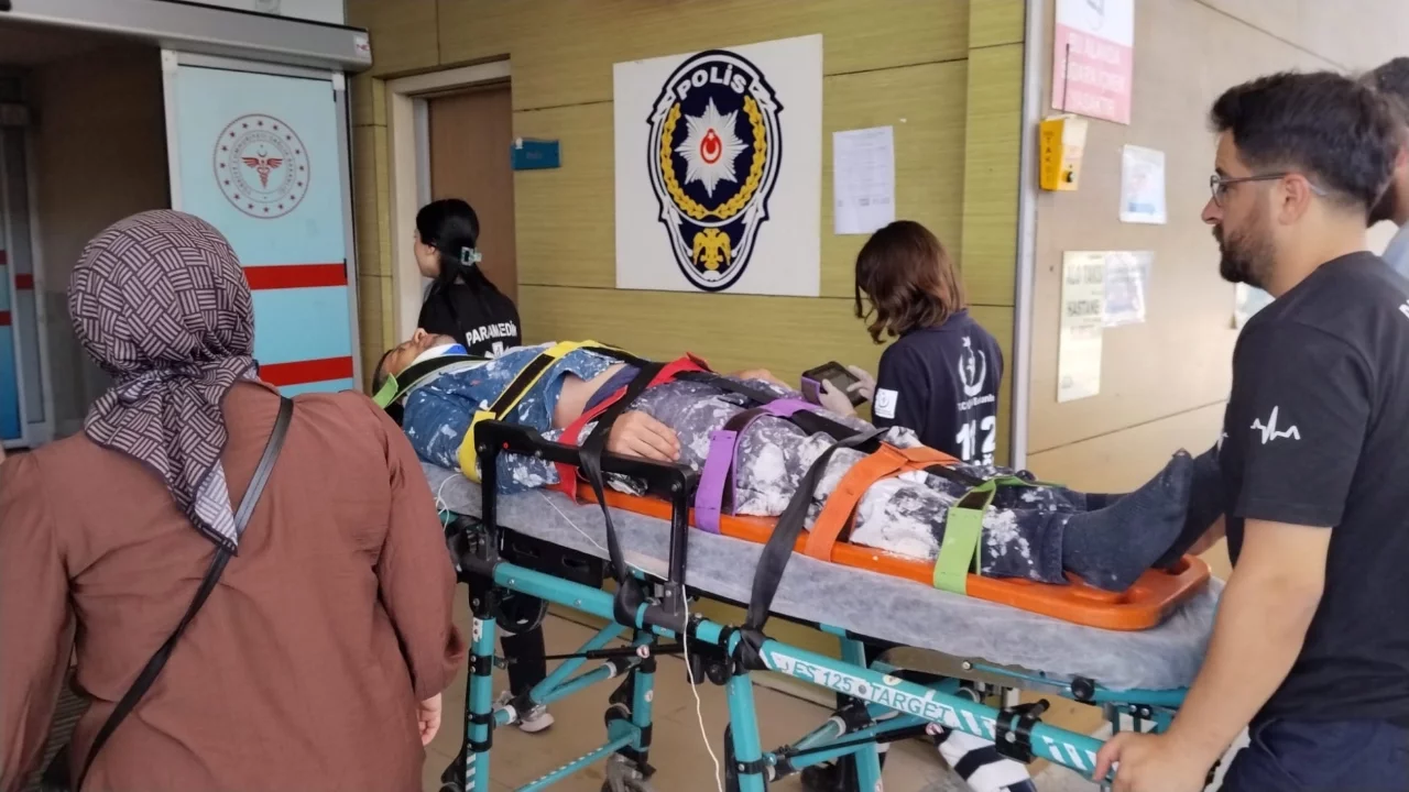 Bursa'da sıva ustası yükseklikten düştü