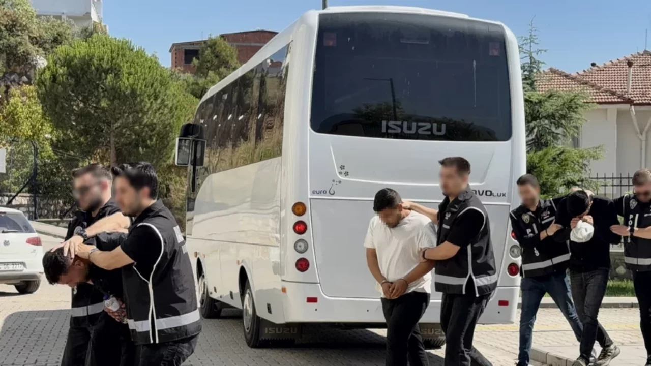 Bursa'da Daltonlar soruşturmasında 7 kişi tutuklandı