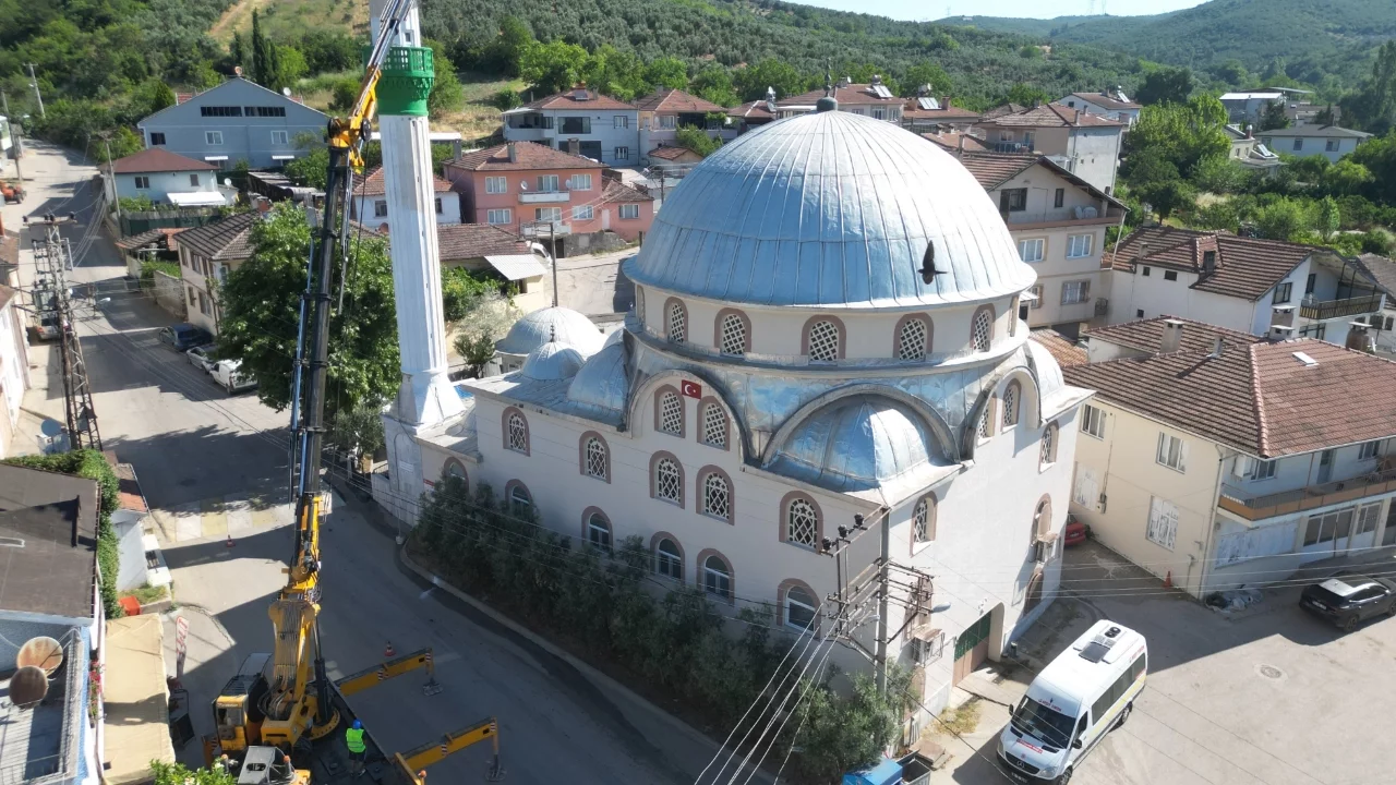 Bursa Büyükşehir eliyle camiler yenileniyor