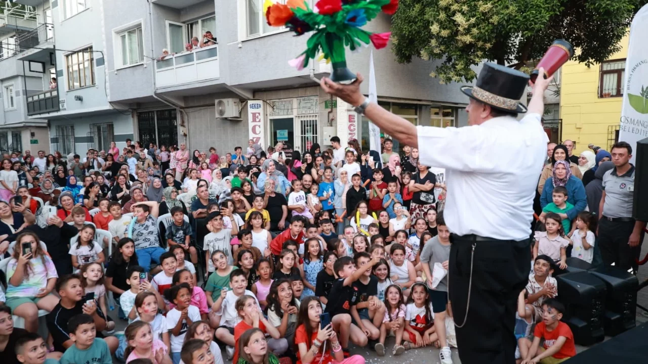 Osmangazi'de yaz mahalle şenlikleri başladı