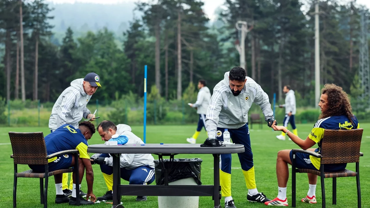 Fenerbahçe'de oyuncular laktat testinden geçti