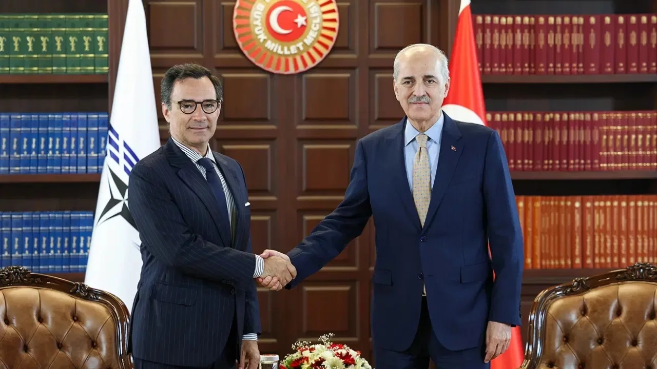 Numan Kurtulmuş, NATO PA Başkanı ile görüştü