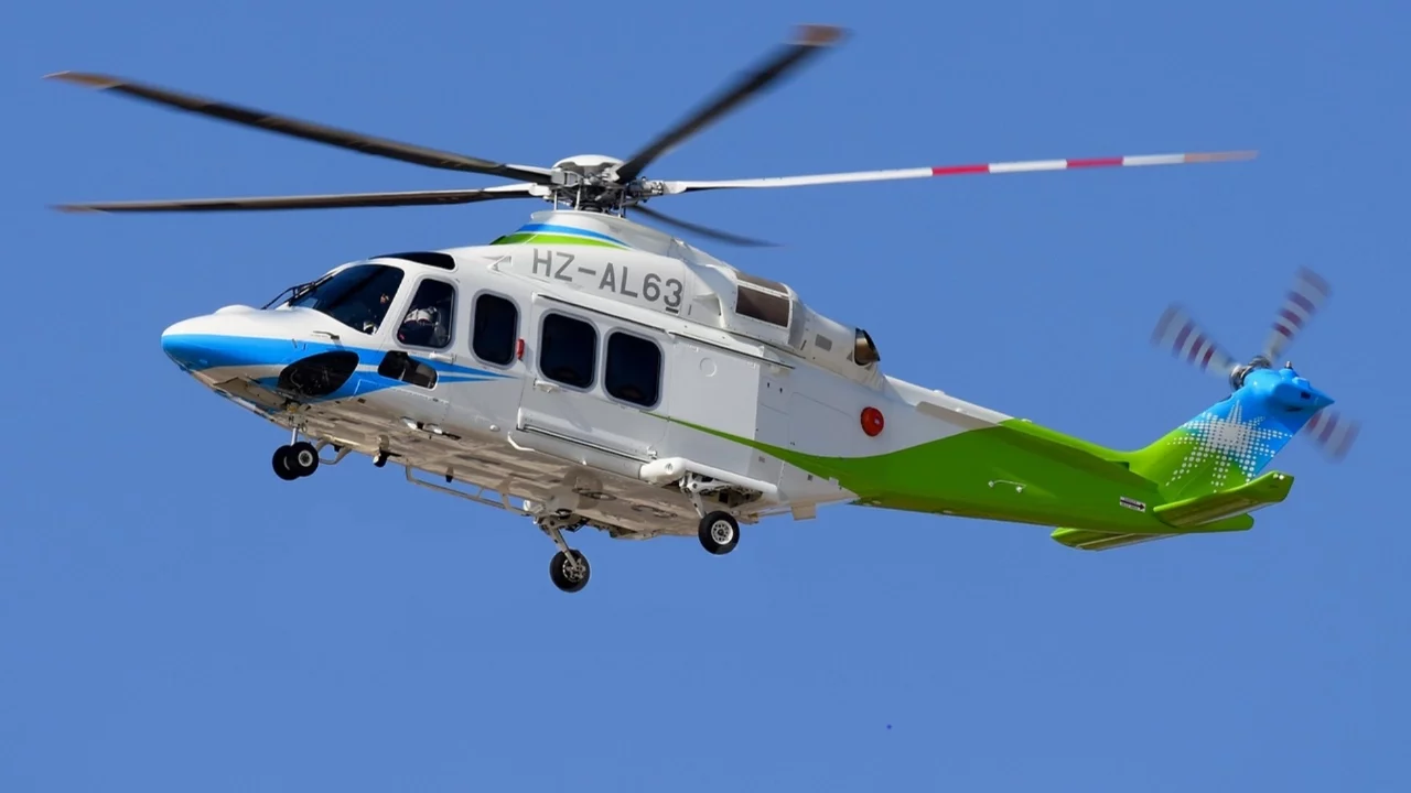 Suudi Arabistan'da helikopter düştü: Çok sayıda ölü