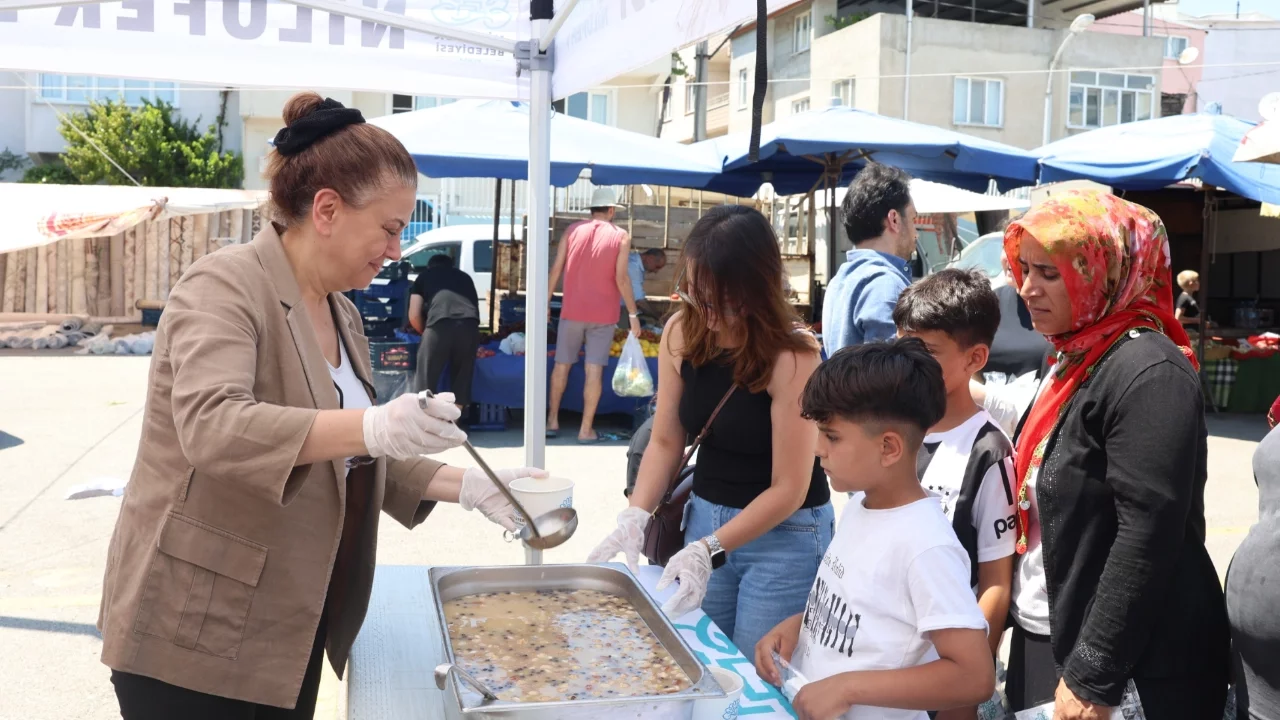 Nilüfer'de aşure dağıtımları başladı