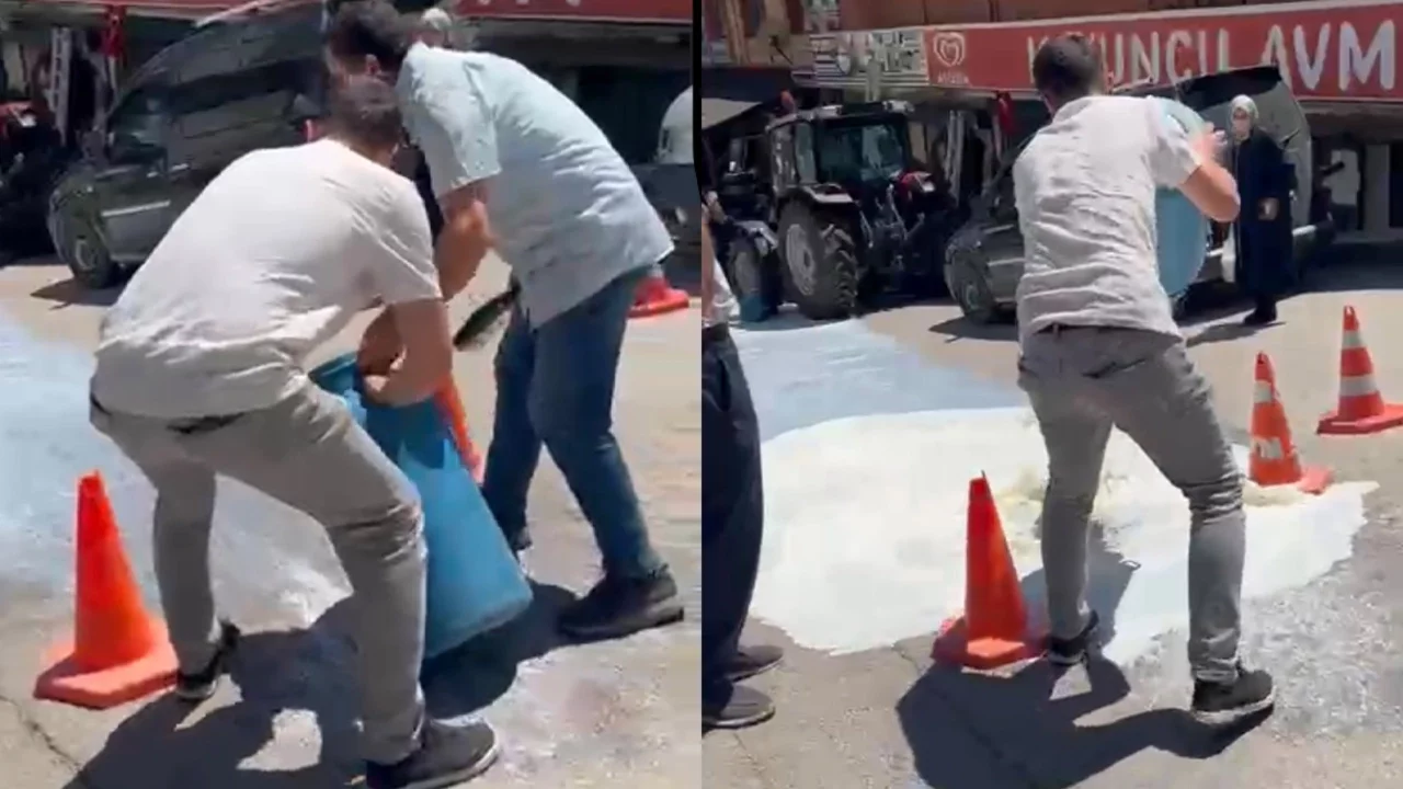 Bursa'da belediye önüne süt dökme eyleminin ardındaki gerçek ortaya çıktı