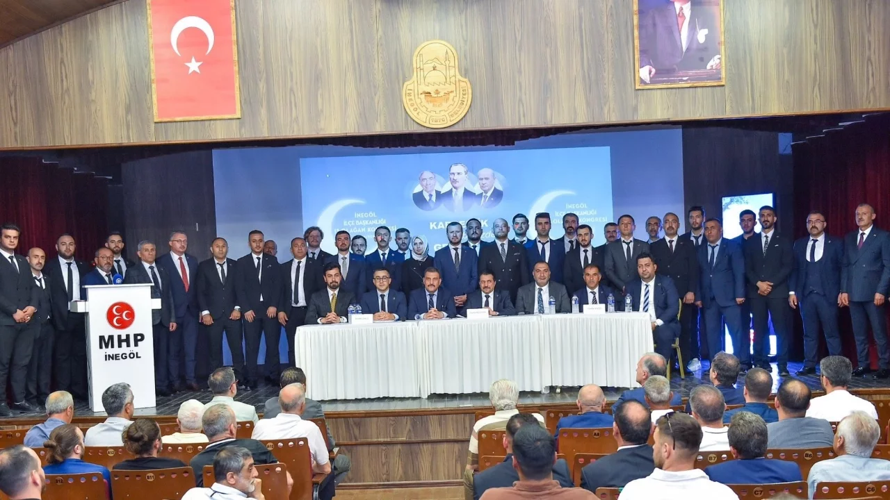 MHP İnegöl'de Uğur Bayram güven tazeledi
