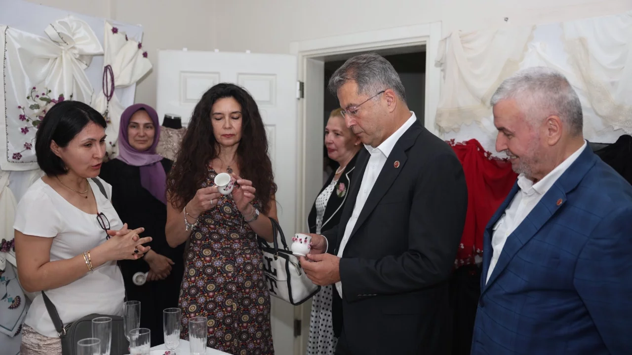 OSMEK Namık Kemal Kursiyerlerinden yıl sonu sergisi
