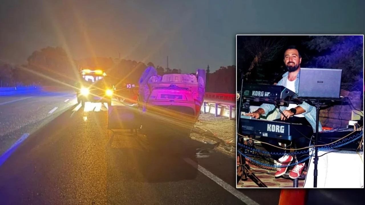 Çanakkale'de bir müzisyen trafik kazasında hayatını kaybetti