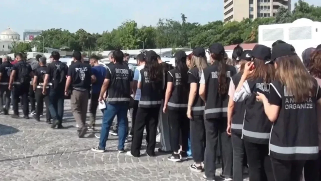 Ankara'da 'yeni nesil' suç örgütlerine operasyon: Çok sayıda şüpheli tutuklandı