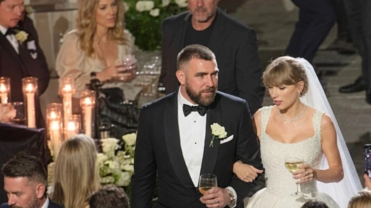 Taylor Swift ve Travis Kelce evlendi