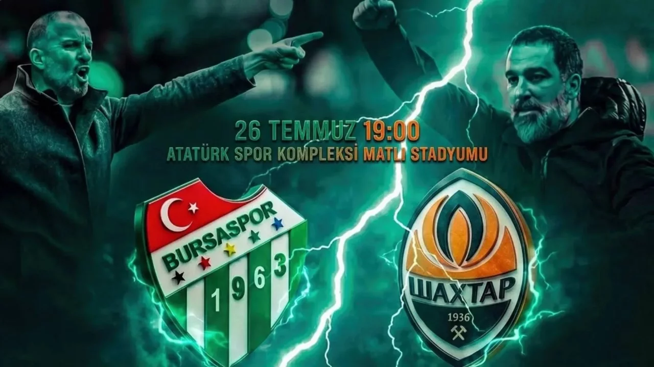 Bursaspor, Shakhtar Donetsk ile karşılaşacak