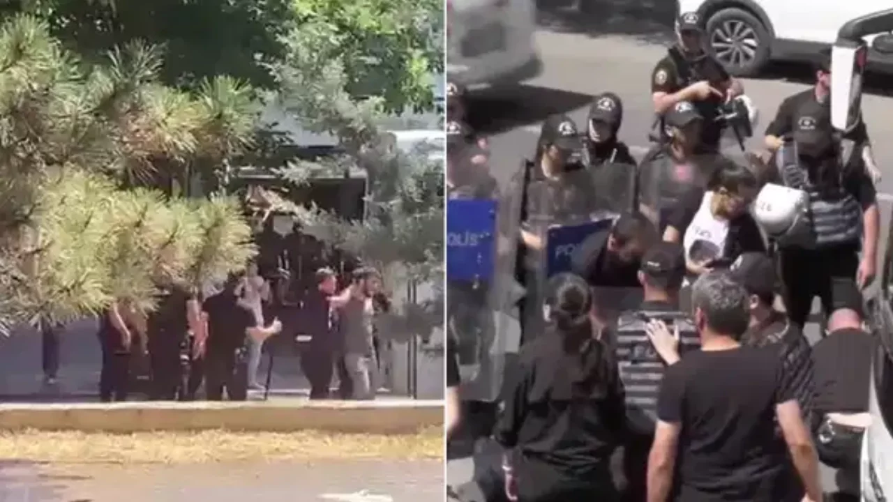 Ankara'da NATO protestosuna polis müdahalesi: Gözaltılar var!