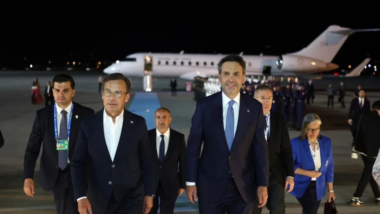 İsveç Başbakanı Kristersson ve İzlanda Başbakanı Frostadttir Ankara'da