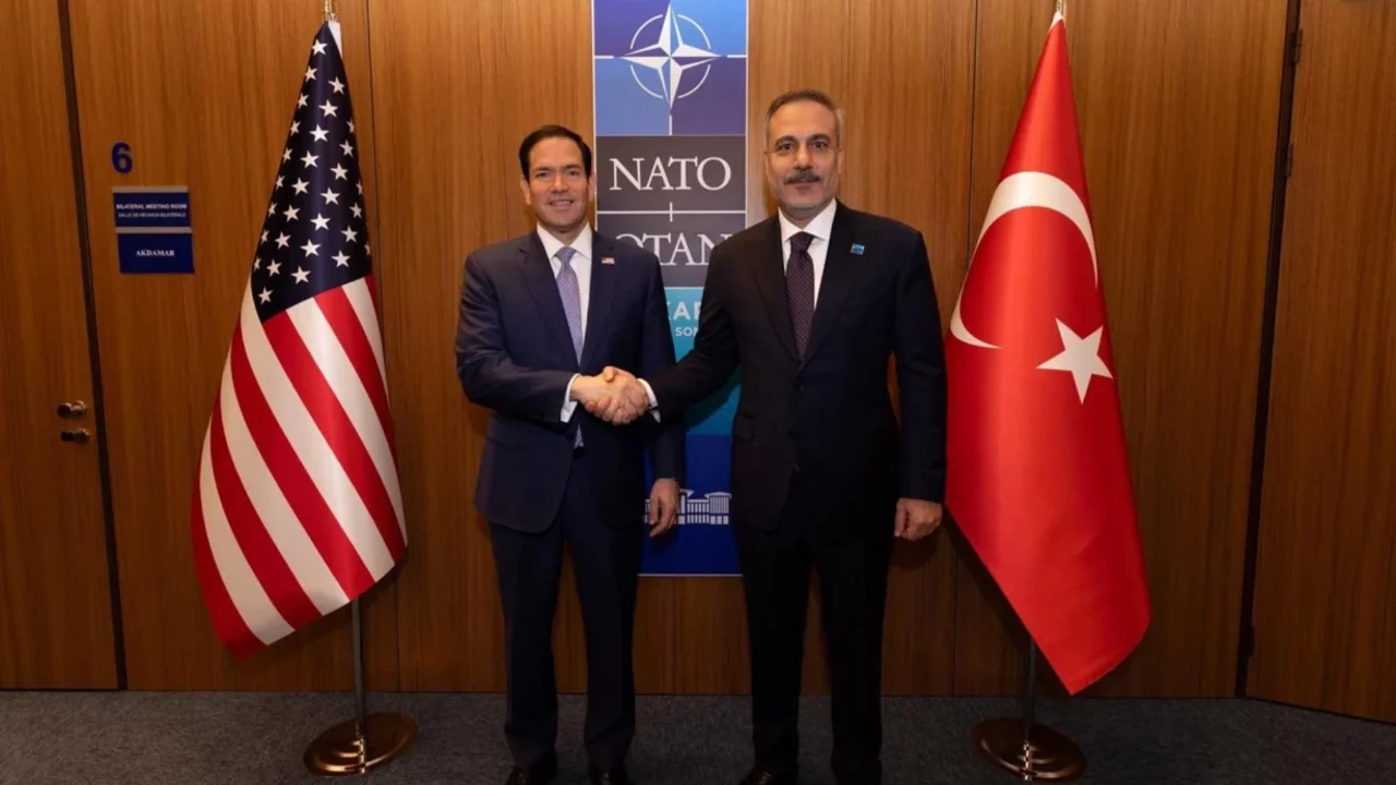 Dışişleri Bakanı Hakan Fidan, ABD Dışişleri Bakanı Rubio ile görüştü