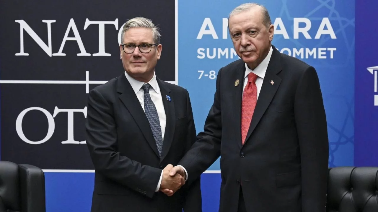 Cumhurbaşkanı Erdoğan ile İngiltere Başbakanı Starmer görüştü: Güvenlik ve Savunma Ortaklığı Belg...
