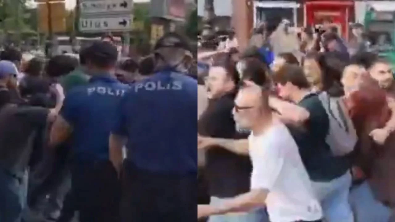 Ankara'daki NATO protestosunda gözaltına alınan 131 TKP'li adliyeye sevk edildi