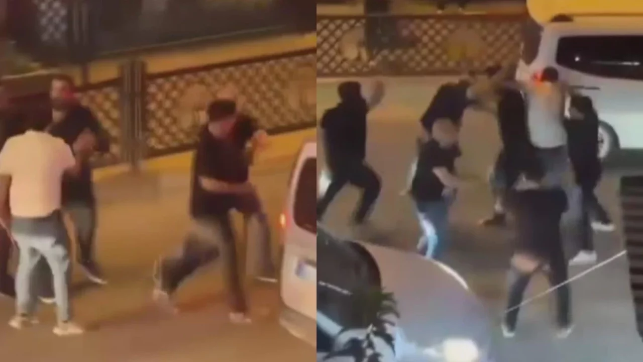 Taşlı sopalı kavga: 3'ü polis 6 yaralı, 11 gözaltı