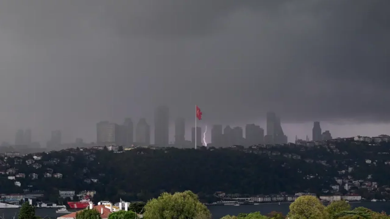 İstanbul için sel ve dolu alarmı