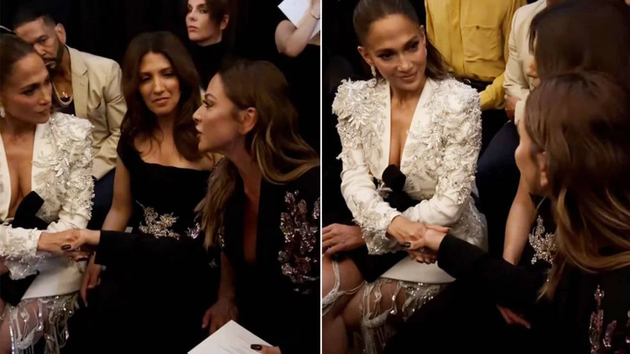 Paris Moda Haftası'nda  Hadise ve Jennifer Lopez yan yana